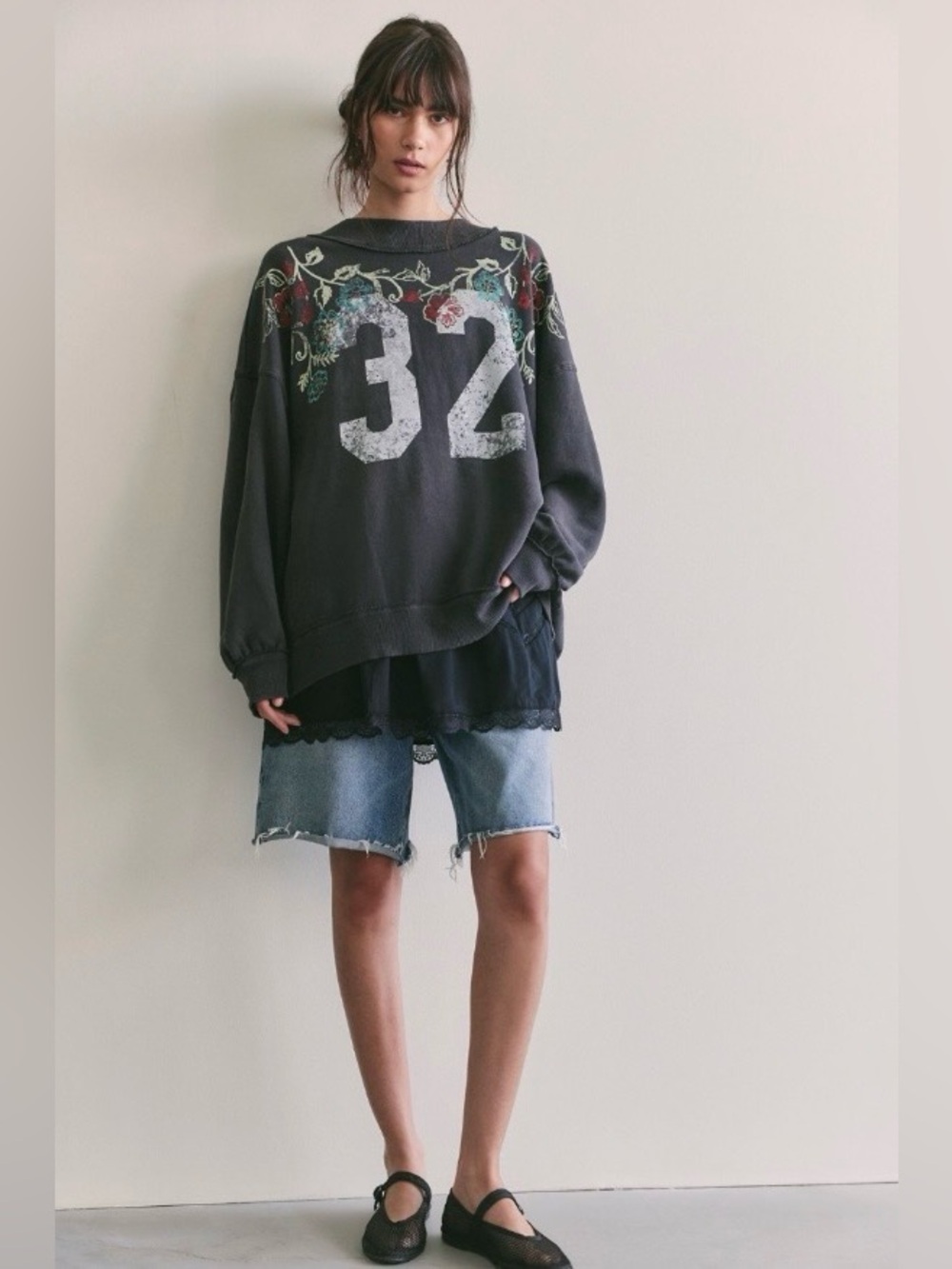 ▪️NWT We The Free Palm Spring Graphic Pullover-M
